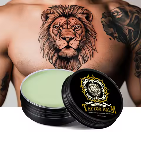 ENVISHA Tattoo Skin Care Balm Cream Moisturizing Nourishing After Tattooing Brightens Lasting Color 