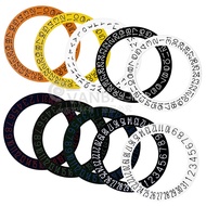 Watch Accessories Adapt to NH35 Movement Calendar Sticker Dial NH36 Dial Sticker