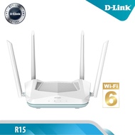 D-Link R15, Wi-Fi 6 AX1500 Dual-band 2x2 Smart Router Eagle Pro AI