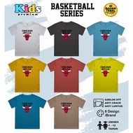 Chicago Bulls Kids T-shirts Boys Tops Chicago Bulls NBA Kids Basketball Shirts