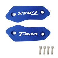 ฝาปิดกระจกรถจักรยานยนต์สำหรับตกแต่งฐานกระจกมองหลังเครื่องกำจัดแผ่นกั้นสำหรับยามาฮ่า T-MAX560 TMAX 56