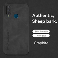 AnDyH Lambskin Phone Case For Vivo Y17 Y15 Y12 Y12i Y11 2019 1901 1902 1904 1940 1906 Luxury Busines