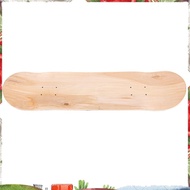 8Inch 8-Layer Maple Blank Double Concave Skateboards Natural Skate Deck Board Skateboards Deck Wood 