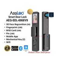AEGLOC Smart Door Lock V9 AEG-SDL-6068 V9 Smart Lock Digital Door Lock Digital Lock Face Recognized 