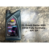 1L  GRANTT STELLAR 8000 SAE 5W-30 FULLY SYNTHETIC ENGINE OIL API: SP