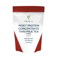 [台灣 Tryall] 濃縮乳清蛋白(500g/袋)-泰式奶茶