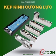 VVP Floor Hinge Tempered Glass Clamp Set FT10, FT20, FT50, FC34-20N/ FC34-25N