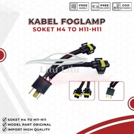 Socket Converter Lamp Socket - Socket Converter HID LED Biled Male H11 HB3 HB4 to Female H7 H11 HB3 