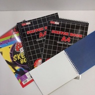 A4 A5 sketch book sketch pad drawing book buku lukisan binding comb wire-O spiral
