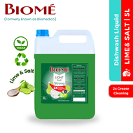 Dishwash Liquid 5L Biomedico - Lime & Mineral Salt