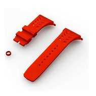 【Y24】Apple Watch 多彩矽膠錶帶【紅】