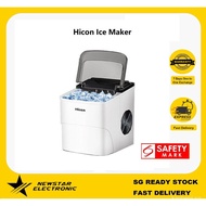 【In stock】Hicon Ice Maker Electric Mini Ice making Machine15KG capacity Household MQQ3