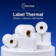 Thermal Label 150mm x 100mm contains 500 sheets