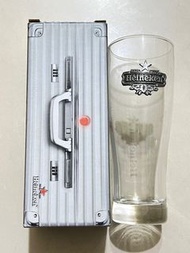 海尼根007限量啤酒杯 玻璃杯 （附紙盒）