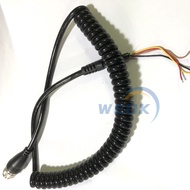 ICOM IC-700PRO Short Wave Radio Aviation Microphone Cable HM-180 Car Trolley M710 Microphone Cable