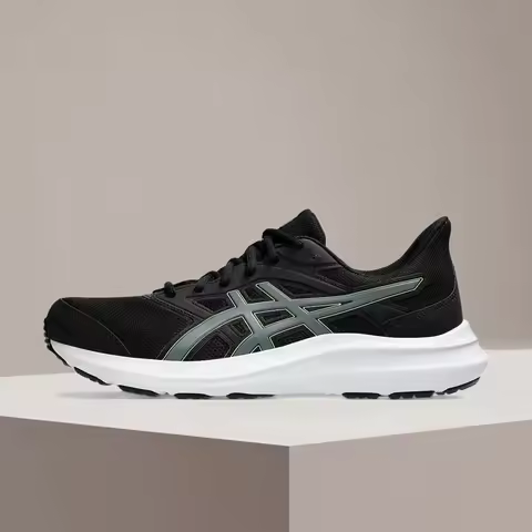 ASICS Jolt 4 Men's Comfy Vers Dura Non-Slip Low-Top Everyday Running Shoes in Black/White Colorway S