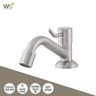 WS ก๊อกน้ำ ก๊อกอ่างล้างหน้า ก๊อกสแตนเลส304 รุ่น Yom WS-0401L