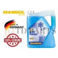 100% MANNOL COOLANT G11 5LITRE 4211 ( BLUE COLOUR )
