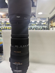 Sigma DG 150-600mm f5-6.3 APO HSM 鏡頭 for Nikon F  $2900 FOR CANON EF $3200