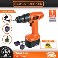 BLACK &amp; DECKER CD961-XD 10mm Ni-Cd Cordless Drill Driver (CD961)