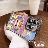 Cool Labubu Phone Case For OPPO A98 A97 A96 A95 A93S A79 A78 A77 A77S A76 A74 F23 5G 4G Luxury Guita