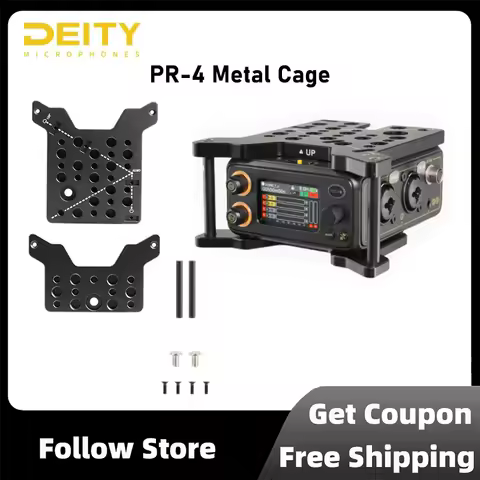 DEITY PR-4 Metal Cage with Integrated ORTF Mic Mount