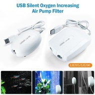 **包郵** 白色 家用型增氧泵 USB靜音釣魚氧氣泵 大功率水族養魚打增氧機 [平行進口]