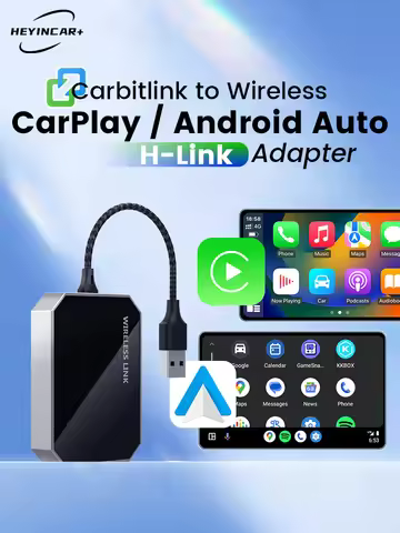 New HEYINCAR for Jetour X70 X95 X90 Dashing carbitlink easyconnect adapter CarPlay Android Auto wire