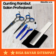 Gunting Rambut Salon Profesional Stainless Steel / Gunting Sisir Potong Pemotong Pangkas Pemangkas C