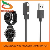 5V 1A Magnetic Charger 60cm Cable Black Charger Watch Charger for Zeblaze Vibe 7