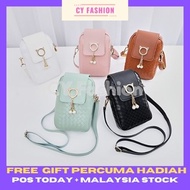 [CY FASHION] 1202 Korean Women Fashion Sling Bag Shoulder Bag Mobile Phone Bag Crossbody Handphone B
