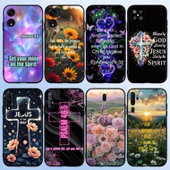 【B+7】Bible Verse Jesus Christ Christian for OPPO A57E A58 A58X A59F1s A60 A74 A76 A77F3 A78 A79 TPU 