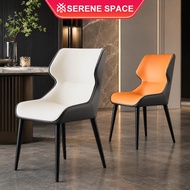 Serene Furniture Dining Chair Backrest Chair Leisure Coffee Chair Vanity Chair Ergonomic Chair Heavy