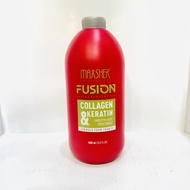 Serum Collagen Tươi Maxsher Fushion Collagen & Keratin  Hỗ trợ phục hồi tóc- chai 1000ml