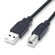 สายเครื่องพิมพ์ USB 2.0ความเร็วสูง1ม./1.3ม. สายเครื่องพิมพ์ A ถึง B ชายสำหรับ Canon Brother Samsung 