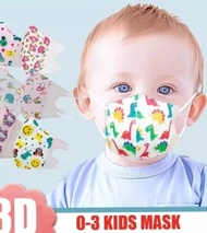 NEW Masker Anak Bayi Duckbill Karakter / Masker Duckbill Bayi Motif (