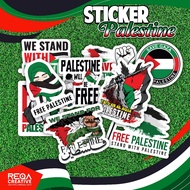 Sticker Solidariti Palestin untuk kereta, motor &amp; helmet
