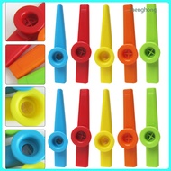🎸 10Bhg Kazoo Plastik Warna-Warni Alat Muzik Mudah Main Untuk Rakan