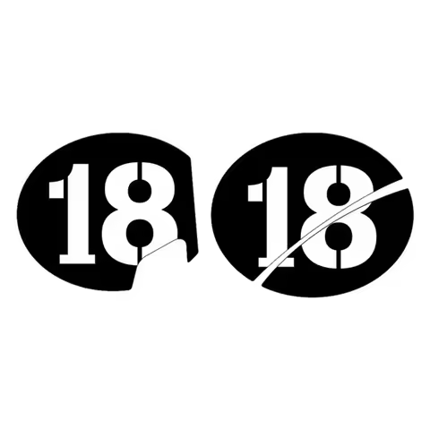 For Piaggio Vespa GTV 300 Series II Sei Giorni GTS300 GTV250 GTV125 Motorcycle Number 1 to 20 Decal 