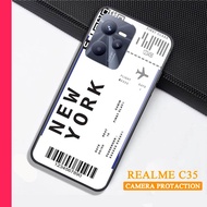 Softcase Glass Kaca REALME C35 - Casing hp REALME C35 [ S62 ].