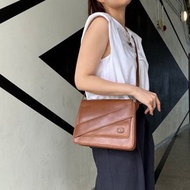 中古正品 Valentino Garavani 真皮兩用包 意大利製