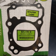 GASKET BLOCK RS150 0.4MM RSX150 GASKET BLOCK BESI 0.4MM
