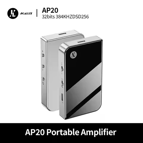 JCALLY AP20 Protable Amplifier Dual DAC Chip 2.5/3.5/4.4 Built-in Lithium Battery Portable DAC & Amp