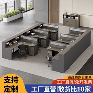 Combination Office 4 Simple Office Company Desk People Financial Staff Desk Desk Double Staff 6 Tabl