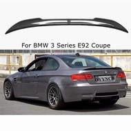 E92 CS Style  carbon fiber Material Rear Wing Lip Spoiler for BMW 3 Series E92 Coupe 2-Door 316i 318