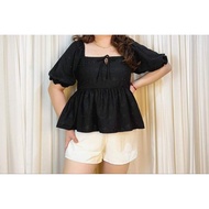 plus size eyelet top xl up to 3xl