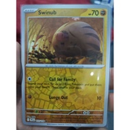 Pokemon TCG Swinub Journey Together