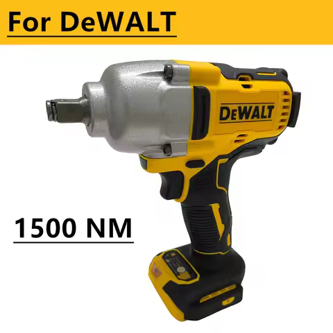 For DEWALT 20V Battery Brushless Electric Impact Wrench DCF892 1500N.M Cordless Driver 3 Speed 1/2 I