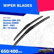 For Genesis G90 HI EQ900 EQ900L G90L 2015 - 2021 Front Windshield Hybrid Wiper Blades Windscreen Acc
