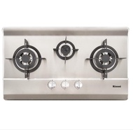 Rinnai Kompor Gas Tanam Rinai 3 Tungku Stainless Rinai RB 713 N S RB713 NS RB713 NS
